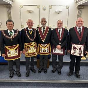 Installation of New Worshipful Master at Halyfax Court No. 142 Tuesday 20th May 2025